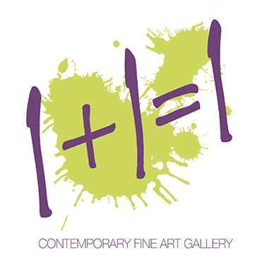 1 plus 1 is 1 Gallery Logo